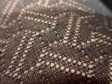 Bağcıklı kadın taytının deseninin ayrıntıları