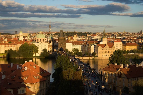 Karlsbron i Prag — Stockfoto