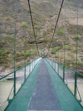 Yeni rio apurimac Peru köprüden
