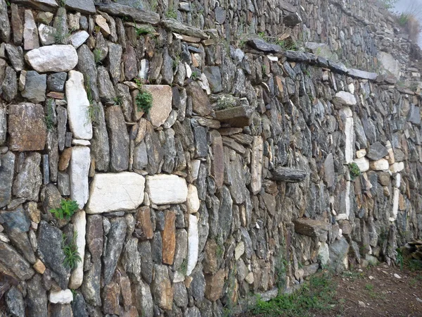 Choquequirao Incké rujny v džungli peruánských horských — Stock fotografie