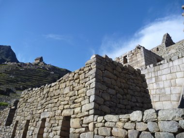 Machu picchu Inka kutsal harabe