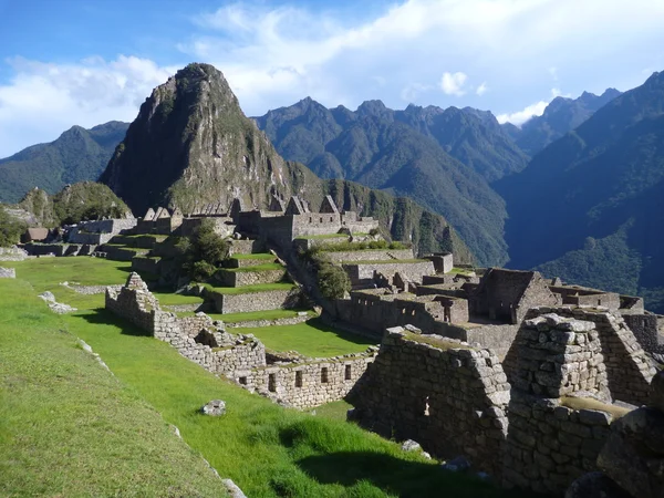 Machu picchu inka ruina sagrada — Foto de Stock