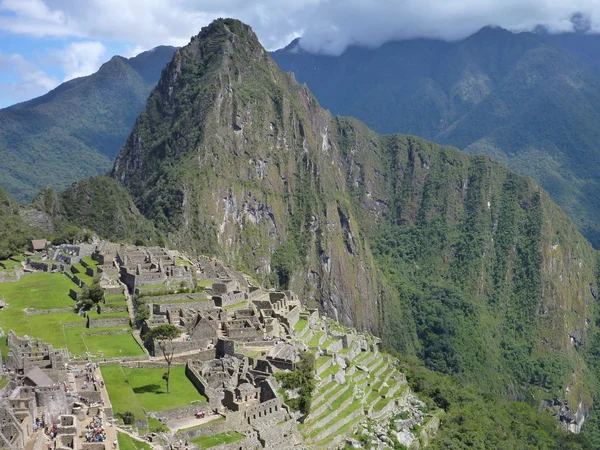 Machu picchu inka sacred ruin — Stock Photo, Image