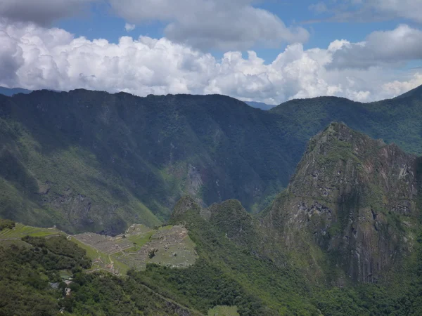 Machu picchu inka ruina sagrada — Foto de Stock