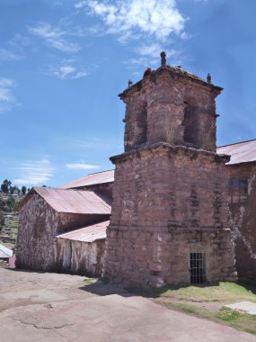 lago titicaca Isla taguile kilisede