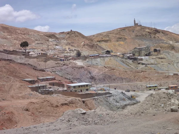 Cerro rico hill ile potosi gümüş madenleri