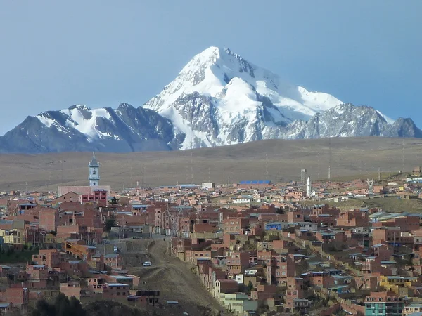 La paz şehir el alto gördüm