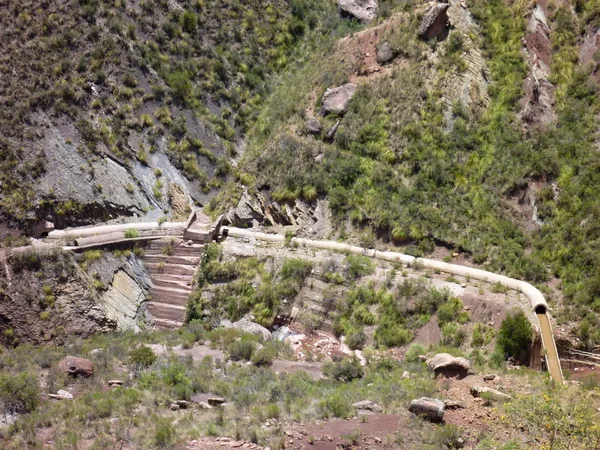 Prachtige kleurrijke bergen cordillera de los frailes in bolivia — Stockfoto