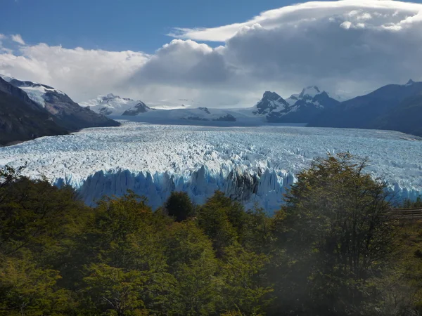 Úžasné ledovec perito moreno v argentinské Patagonie — Stock fotografie
