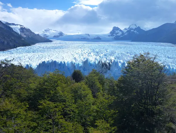 Дивовижний льодовик perito Moreno в аргентинській Північній Кореї — стокове фото