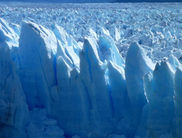 令人惊异的冰川雷诺在阿根廷巴塔哥尼亚 — 图库照片