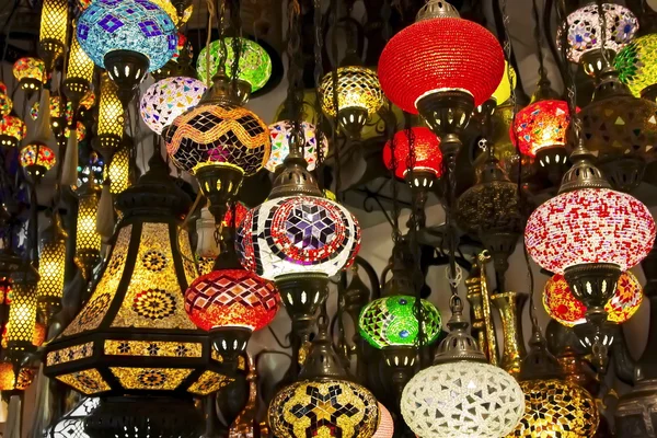 Lanterne al Grand Bazaar. Istanbul — Foto Stock