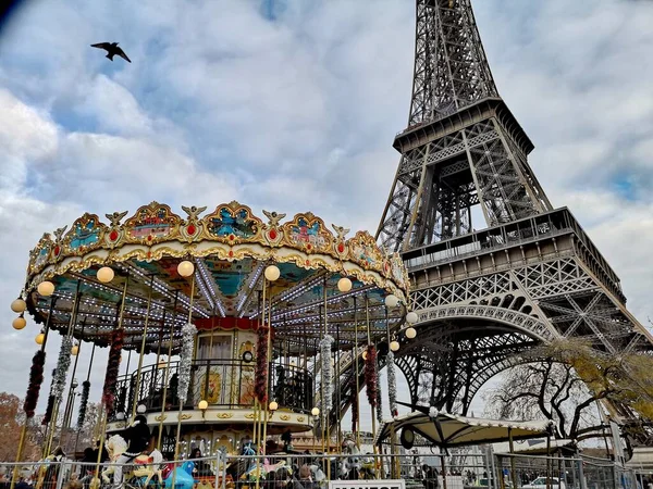 Ciudad París Tour Eiffel — Foto de Stock