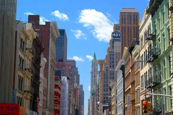 Ciudad Deje Que Ciudad Tome Tiempo Manhattan — Foto de Stock