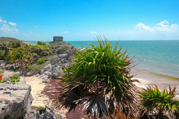 Tulum Sitio Maya Través Historia — Foto de Stock