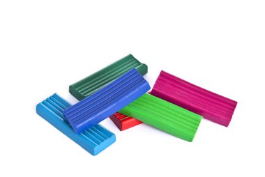 beyaz zemin üzerine hamuru