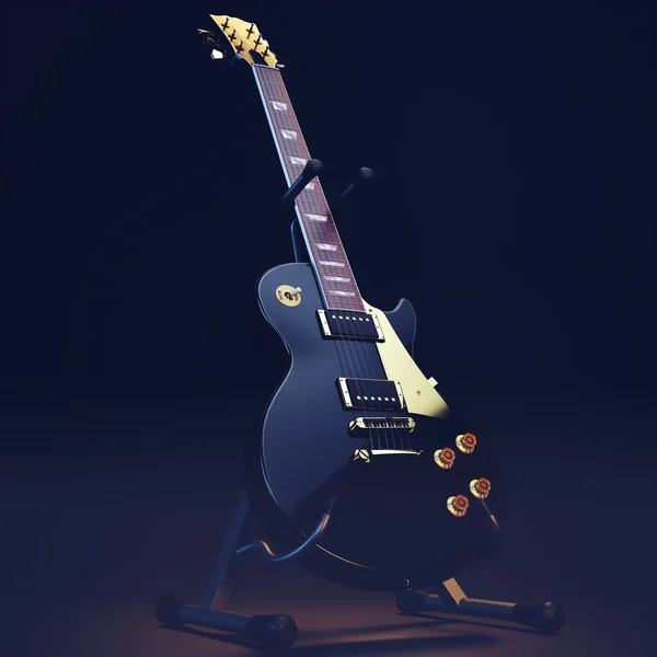 Les paul guitarra — Fotografia de Stock
