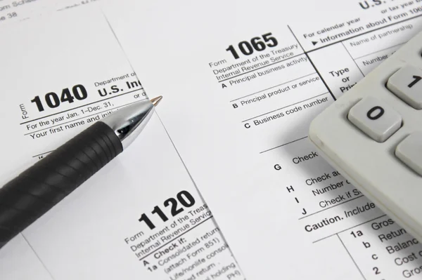 US Tax form — Stock Photo, Image