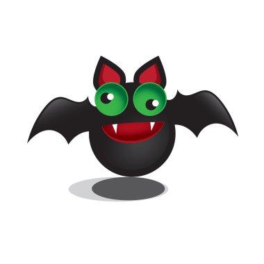 uçan yarasa gülümseyen