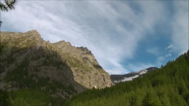 Berglandschaft in Italien — Stockvideo