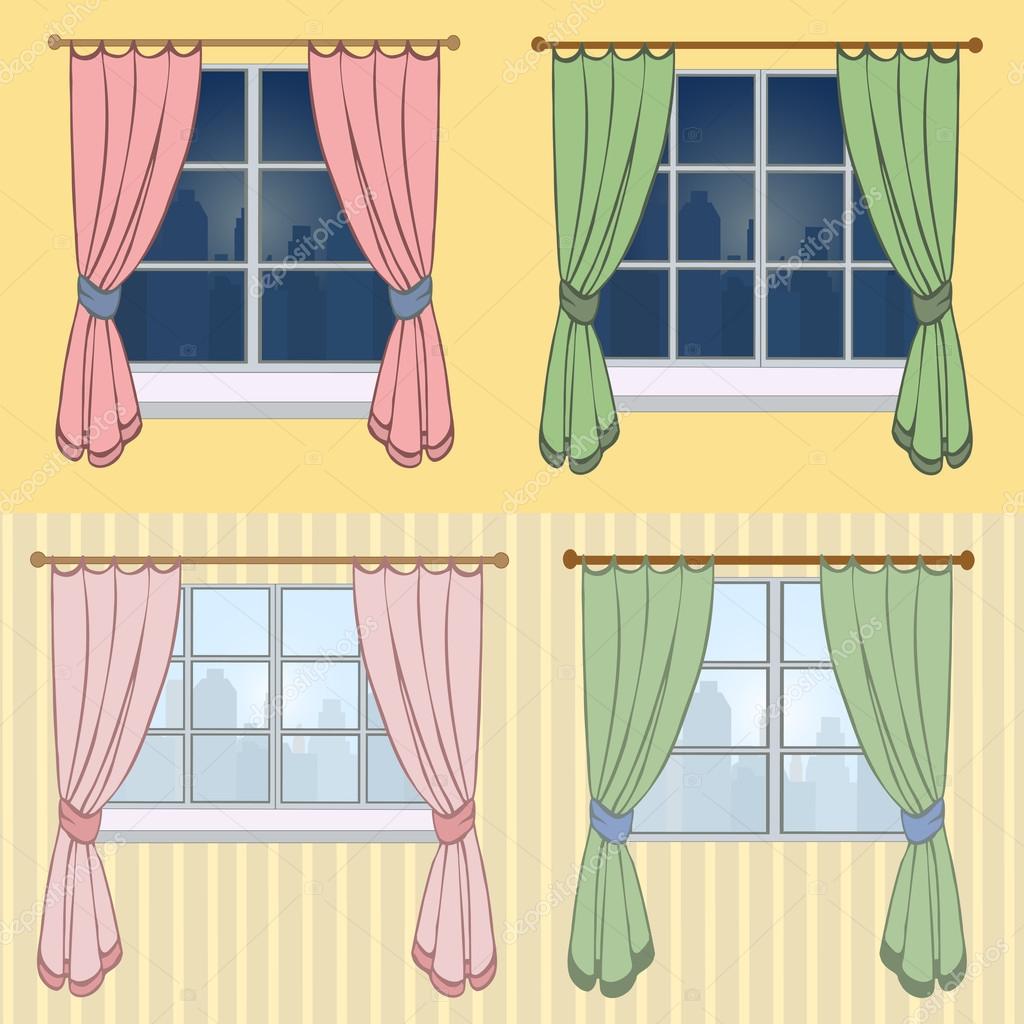 カーテン イラスト フリー かわいいフリー素材集 いらすとや