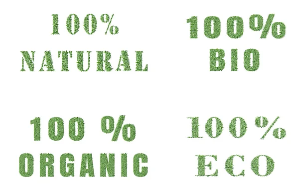 Ecology nature design on white background — Stock Photo, Image