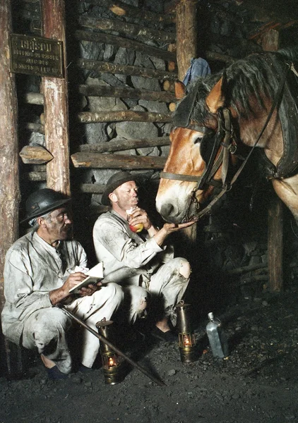 Carbón Minero Francia — Foto de Stock