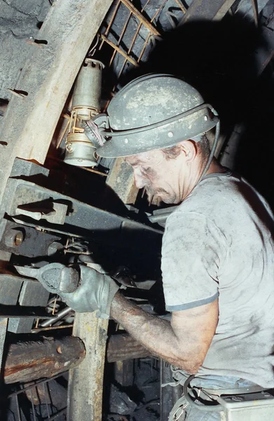 Carbón Minero Francia — Foto de Stock