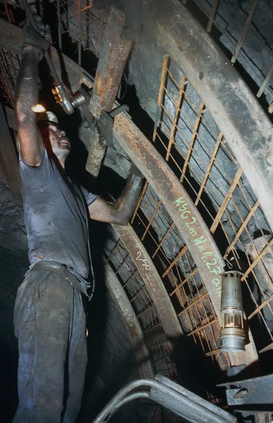 Coal Miner, Francia — Foto de Stock