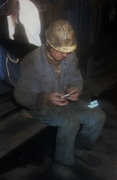 Coal Miner, France — Stock Photo, Image