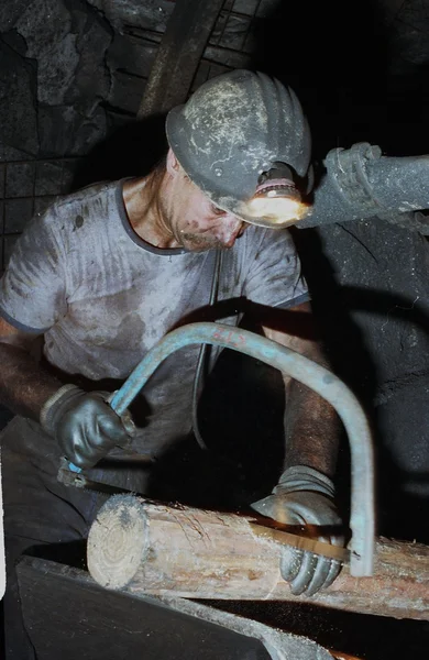 煤矿工人法国 — 图库照片