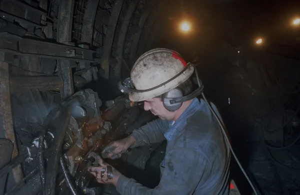 煤矿工人法国 — 图库照片