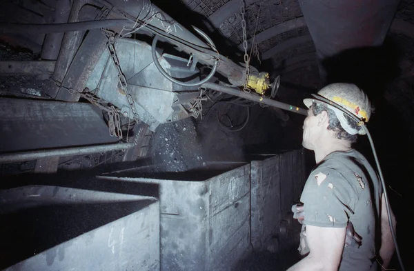 Mine charbon Francia — Foto de Stock
