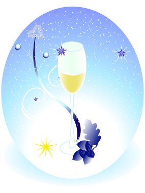 Şarap ile Noel top.