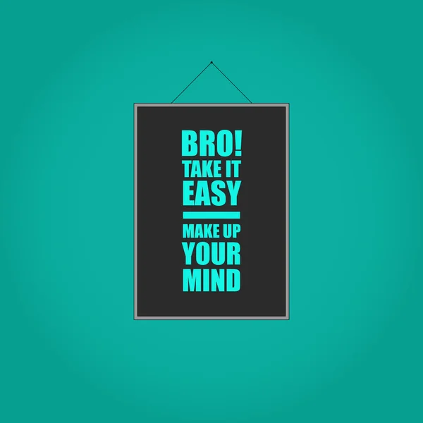 İlham tipografik alıntı