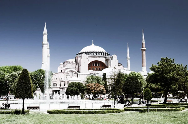 Moschea Hagia Sophia Istanbul Tacchino — Foto Stock