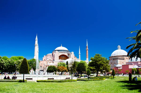 Мечеть Аясофия Стамбуле Фото Склада — стоковое фото