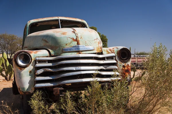 Old car in Solitaire, Namibia — Stock Photo, Image