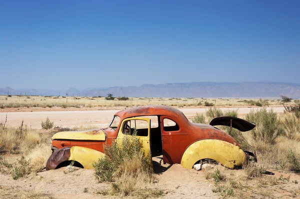 Old rusty car in Solitaire, Namibia — Stock Photo, Image