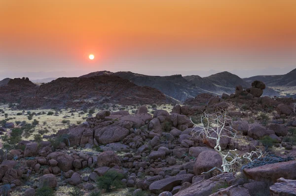 Vue du Damaraland en Namibie, Afrique — Photo
