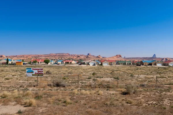 Kayenta Arizona July 204 View Residential Neighbourhood Township Kayenta Navajo — Stock Photo, Image