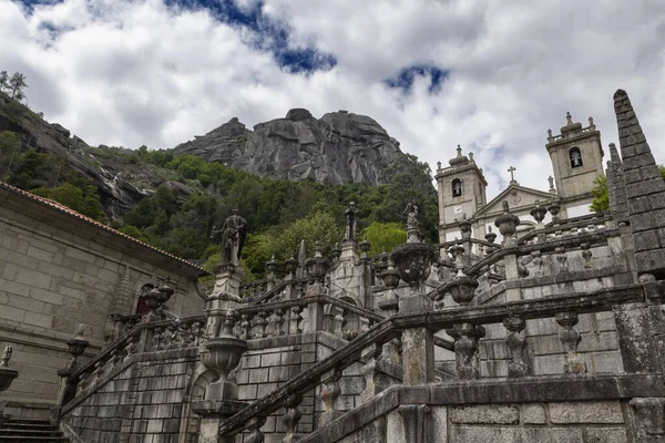 Vew Beautiful Santuario Nossa Senhora Peneda Peneda Geres National Park —  Fotos de Stock