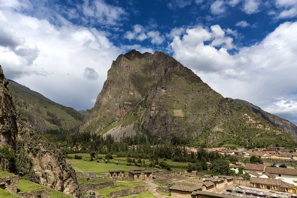 Ruinas de Ollantaytambo, en el Valle Sagrado, Perú —  Fotos de Stock