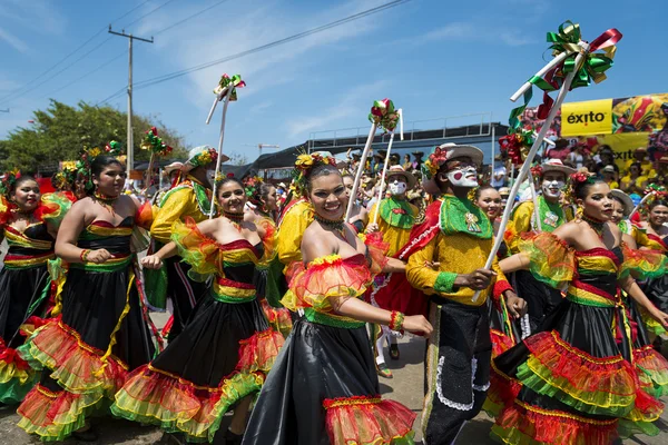 Karneval von Barranquilla, in Kolumbien. — Stockfoto