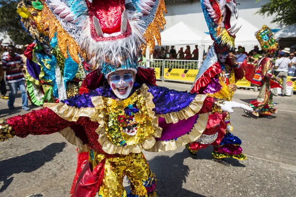 Karneval von Barranquilla, in Kolumbien. — Stockfoto