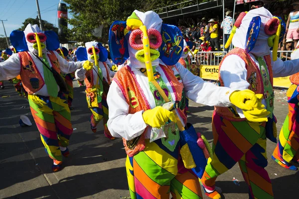 コロンビアのバランキージャのカーニバル. — ストック写真