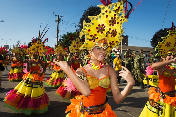 Carnevale di Barranquilla, in Colombia . — Foto Stock