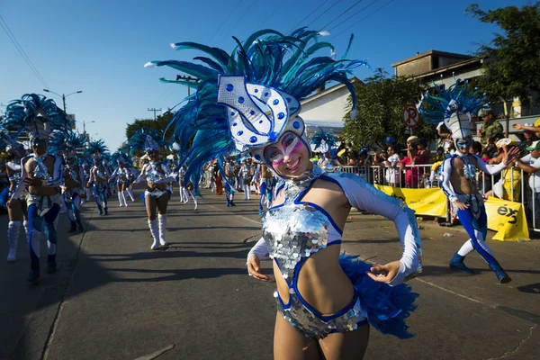 Carnevale di Barranquilla, in Colombia . — Foto Stock