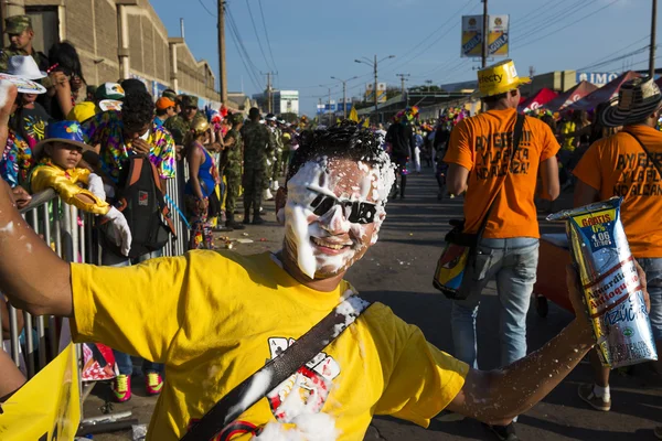 コロンビアのバランキージャのカーニバル. — ストック写真