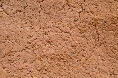 Adobe duvar doku, malzeme inşaat. Ayrıntı